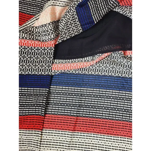 Vince Camuto Colorful Spaghetti Strap Maxi Dress Size Medium - Picture 8 of 9